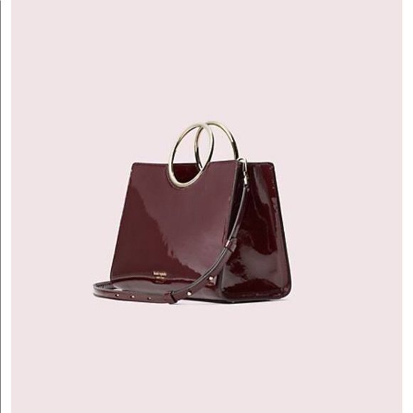 Kate ♠️ Spade Sam Patent Bracelet Medium Satchel! - Picture 5 of 14